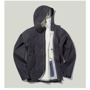 EVERLANE | Technical jacket raincoat windbreaker navy sz XXS